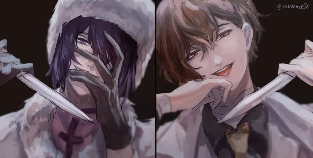 Dazai x Fyodor đối thủ định mệnh trong mọi trận chiến