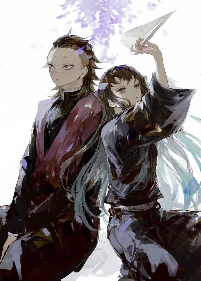 Demon Slayer Genya x Muichiro là cặp đôi bí ẩn đầy lôi cuốn