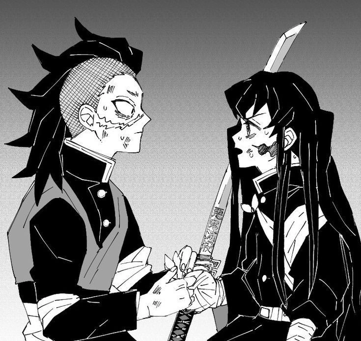 Genya x Muichiro cute khiến trái tim fan rung rinh vì sự dễ thương
