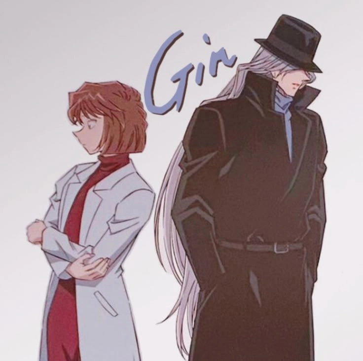 Haibara x Gin tình bạn đầy ngờ vực giữa hai nhân vật đối lập