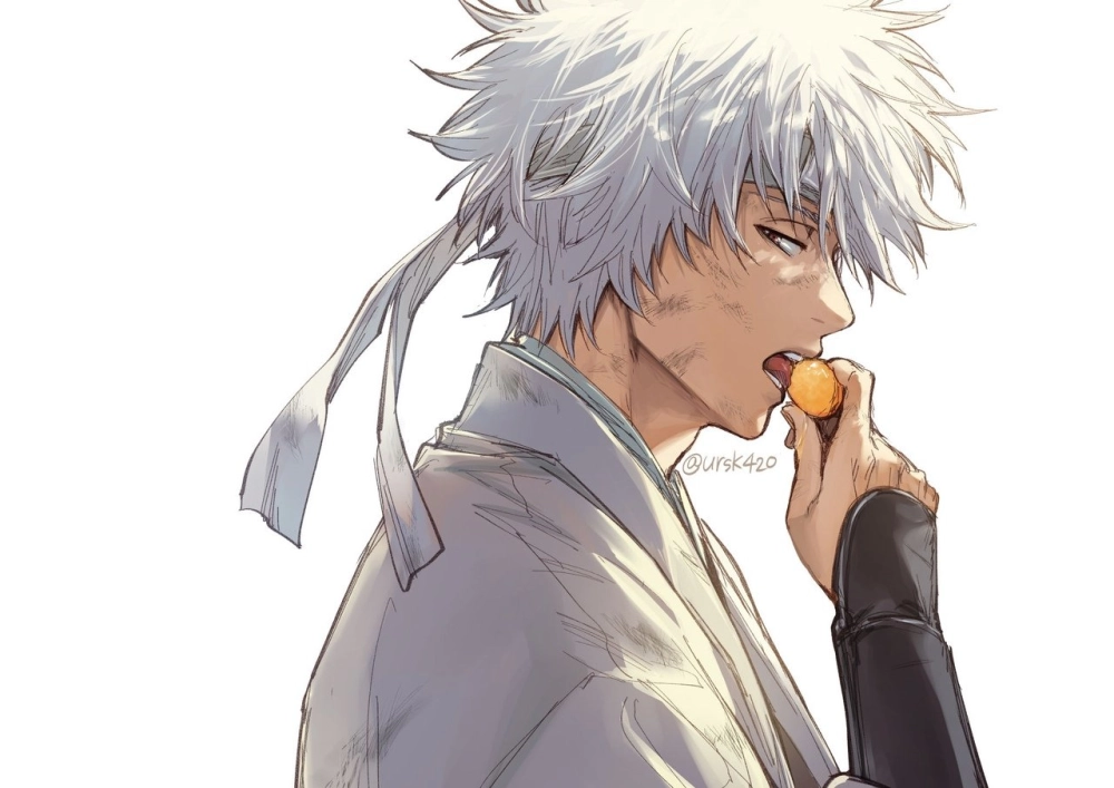 Gintoki 4k, hình ảnh sắc nét của Gintoki trong chất lượng cực cao