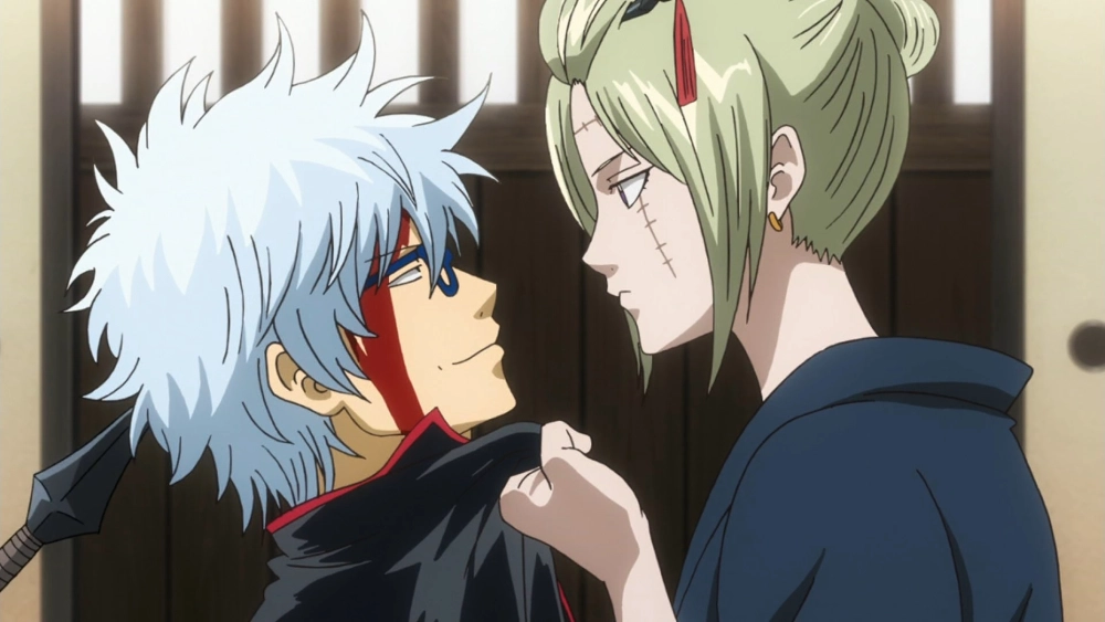 Tsukuyo x Gintoki sự kết hợp giữa chiến binh và nữ chiến sĩ