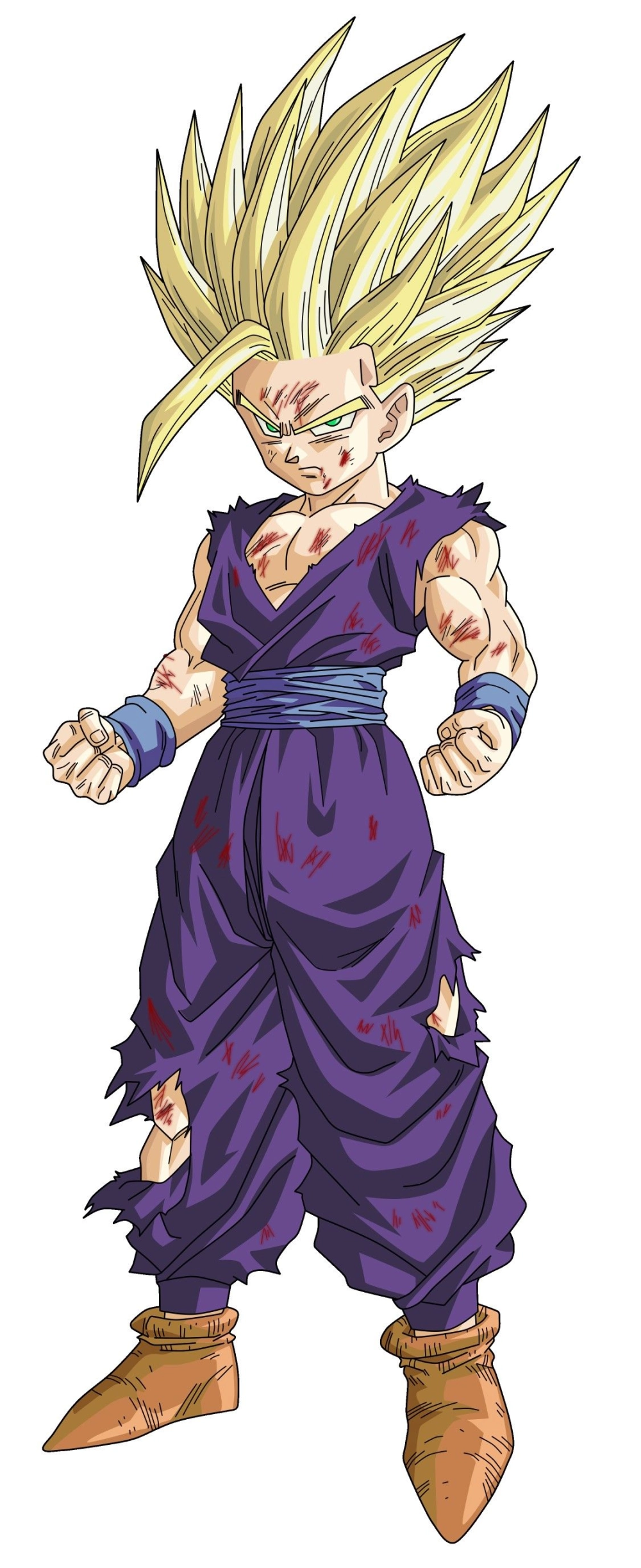 Dragon Ball Z Gohan chiến binh mạnh mẽ trong cuộc chiến vũ trụ