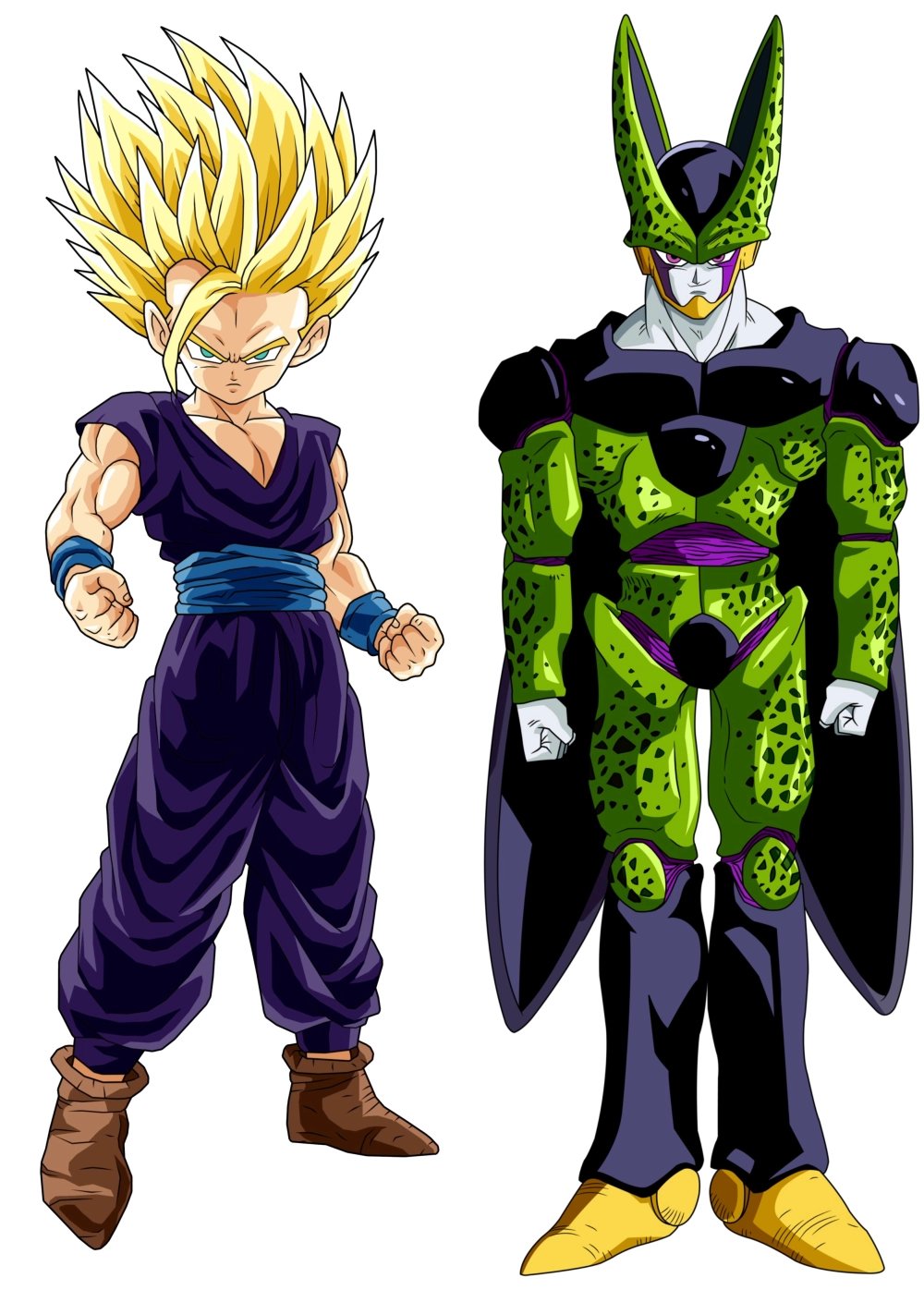 Cell vs Gohan cuộc chiến sinh tử giữa Gohan và Cell