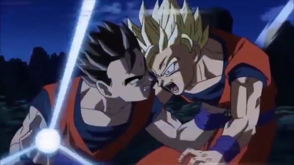 Goku and Gohan Fusion sự kết hợp tuyệt vời giữa Goku và Gohan qua phép Fusion