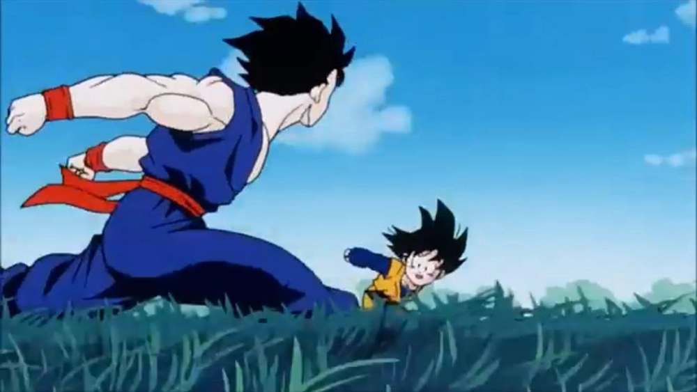 Goten and Gohan tình anh em gắn bó giữa Goten và Gohan