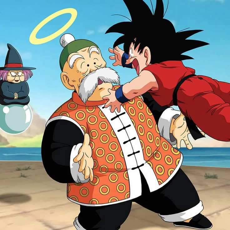 Son Gohan Grandpa những khoảnh khắc ấm áp của Son Gohan với ông nội