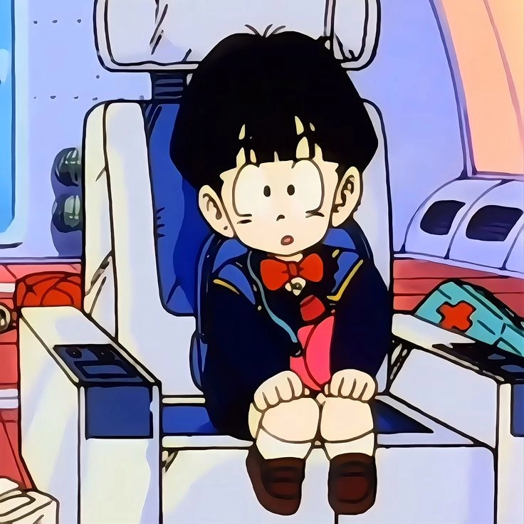 Gohan đi học Gohan vừa là chiến binh vừa là học sinh chăm chỉ trong Dragon Ball
