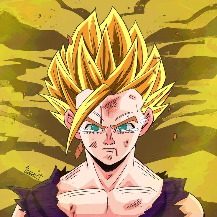 SSJ2 Gohan biến hình mạnh mẽ của Gohan trong trạng thái SSJ2