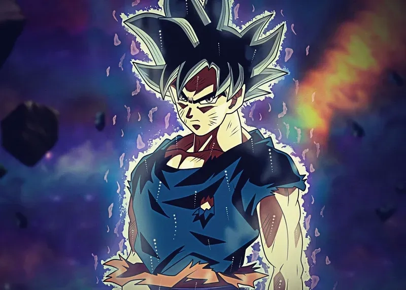 Vector Goku, một thiết kế đồ họa độc đáo và đầy mạnh mẽ