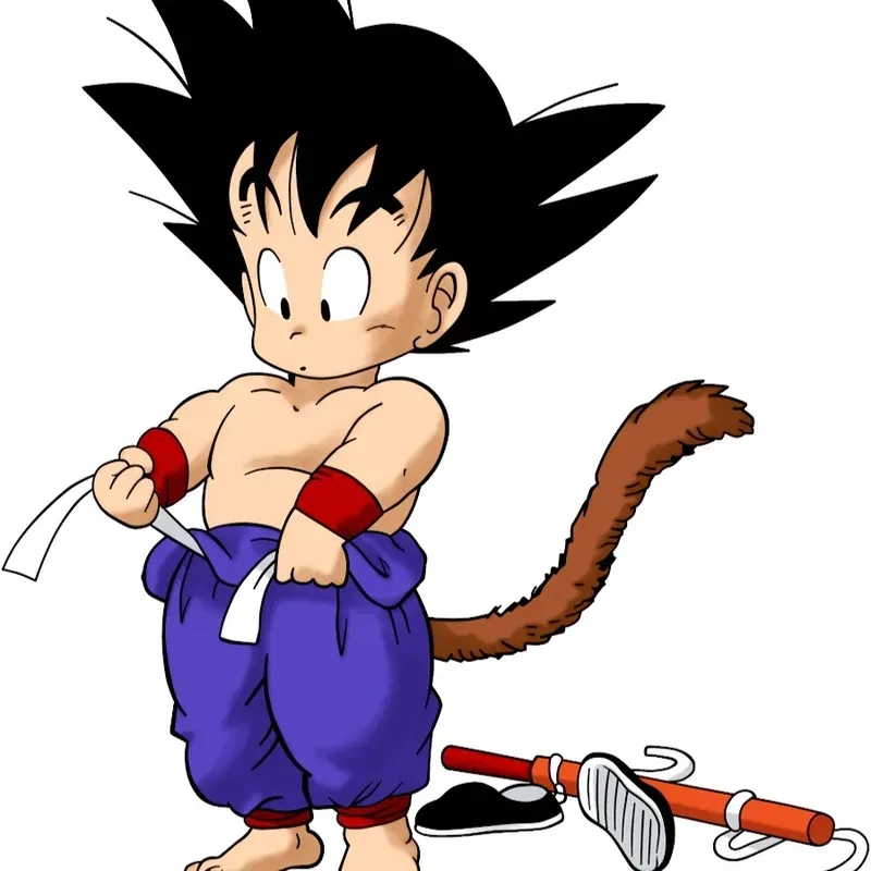 Goku chibi cute mang đến vẻ đáng yêu nhưng không kém phần mạnh mẽ