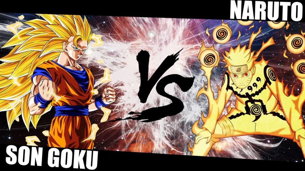 Naruto vs Goku, cuộc đối đầu giữa nhẫn giả và chiến binh Saiyan mạnh mẽ