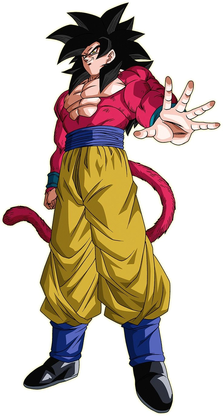 Goku SSJ4 GT là phiên bản mạnh mẽ nhất trong Dragon Ball GT