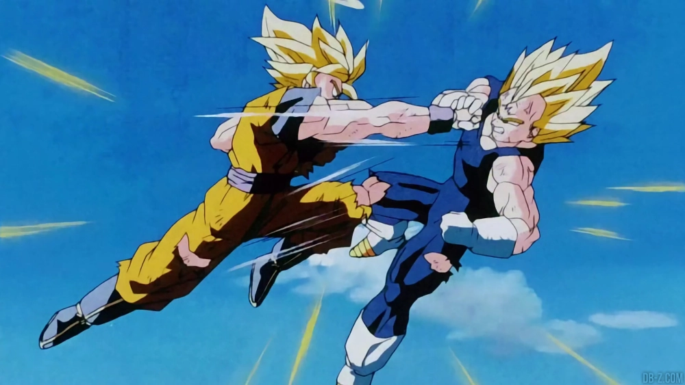 Majin Vegeta vs Goku trong trận chiến đầy quyết liệt và cảm xúc