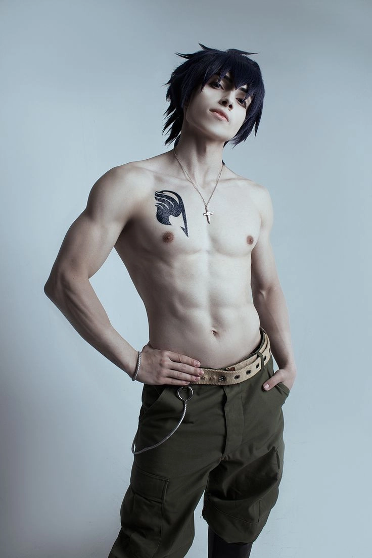 Gray Fullbuster cosplay đầy thần thái với băng thuật