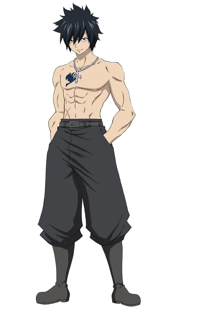 Gray Fullbuster ngầu với thân hình săn chắc cuốn hút