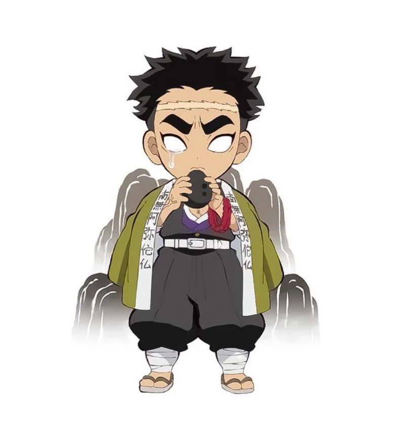 Gyomei chibi PNG rất phù hợp cho những ai yêu thích sự dễ thương