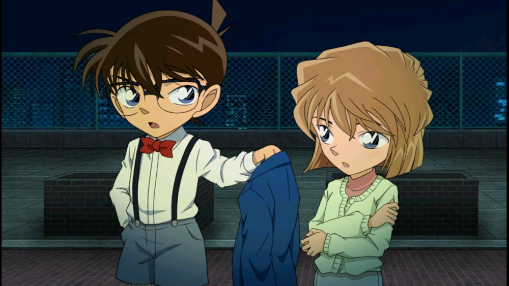 Ảnh Conan và Haibara luôn đầy cảm xúc trong mỗi vụ án