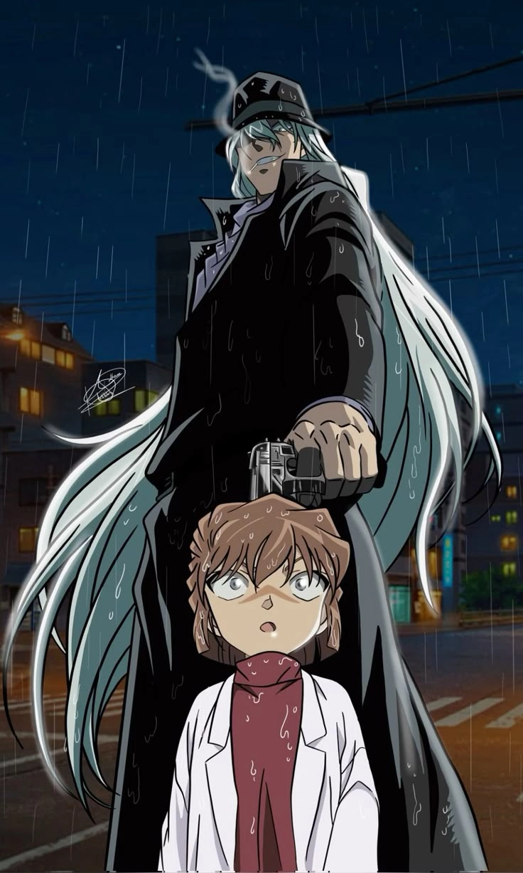 Gin vs Haibara cuộc đối đầu đầy thử thách giữa hai nhân vật mạnh mẽ