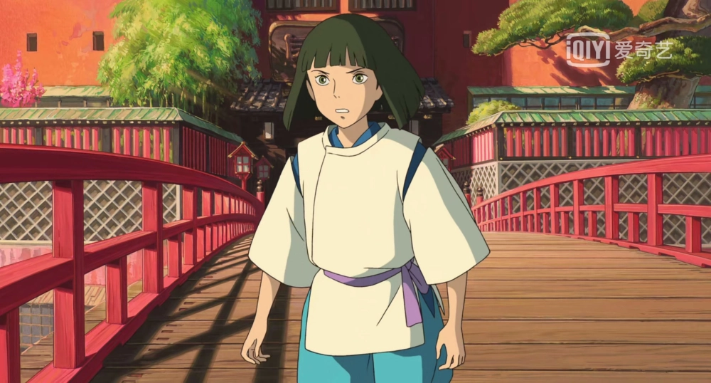 Spirited Away Haku gây ấn tượng bởi ánh mắt