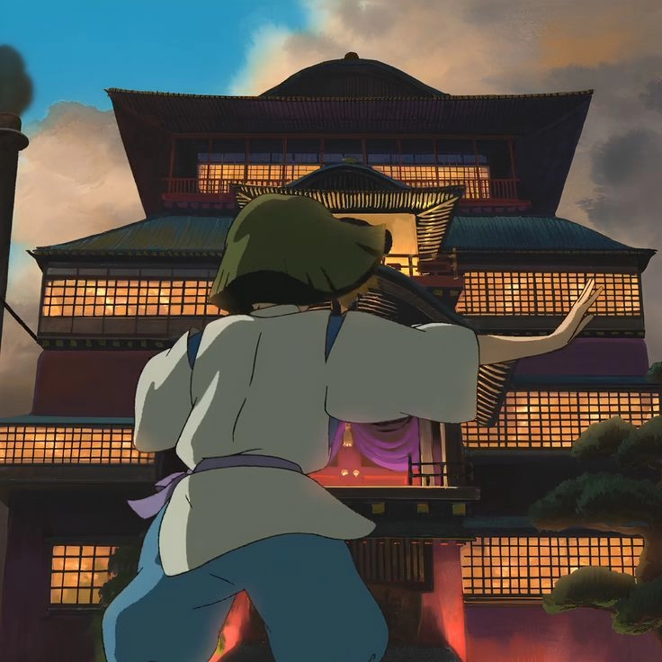 Haku Spirited Away fanart đẹp như cổ tích