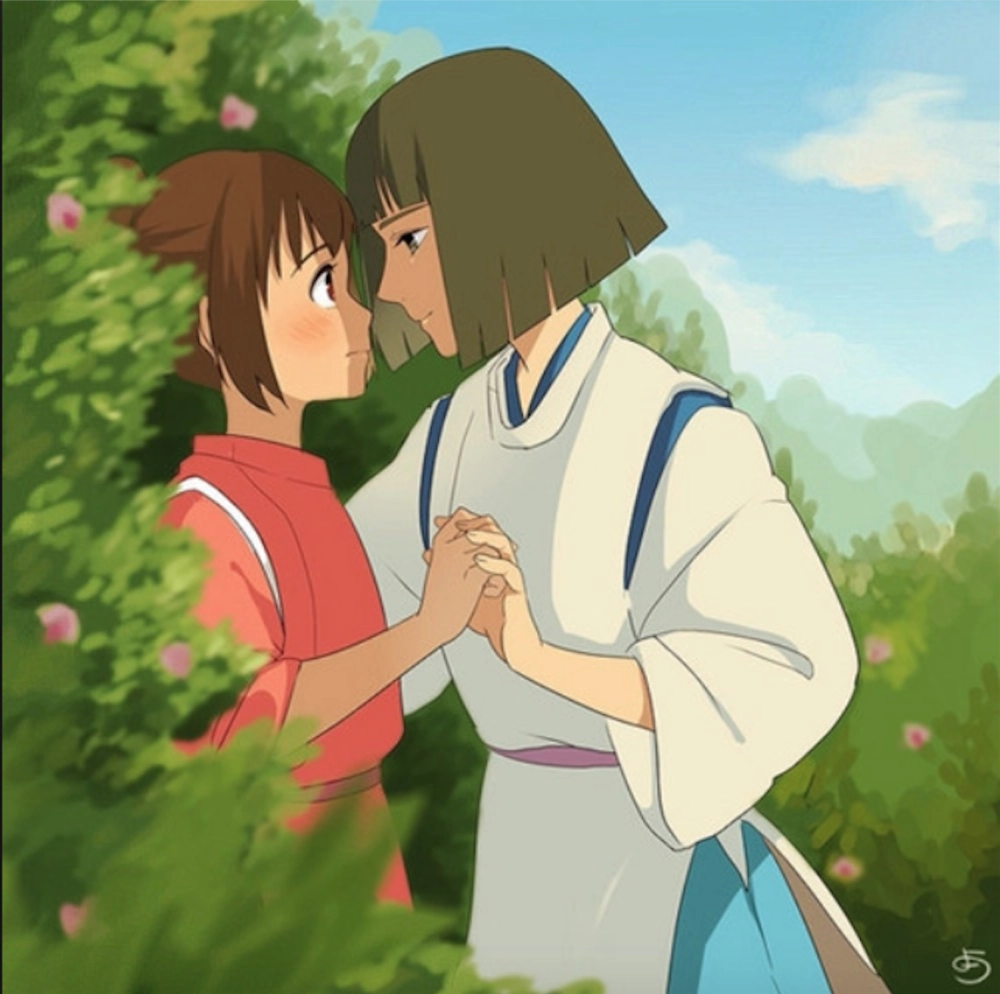 Chihiro x Haku chuyện tình đẹp nhất Ghibli