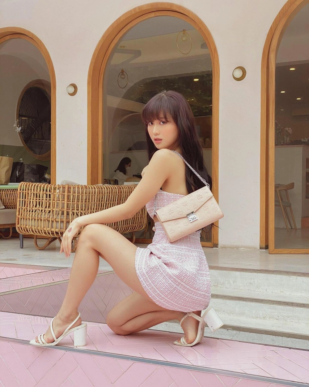 Ảnh ghi lại khoảnh khắc Han Sara nói tiếng Việt