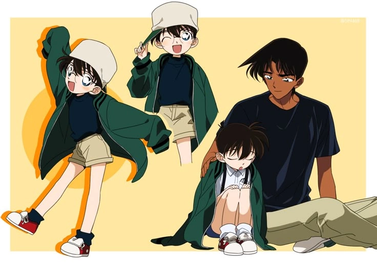 Hattori Heiji x Conan bộ đôi phá án siêu ăn ý
