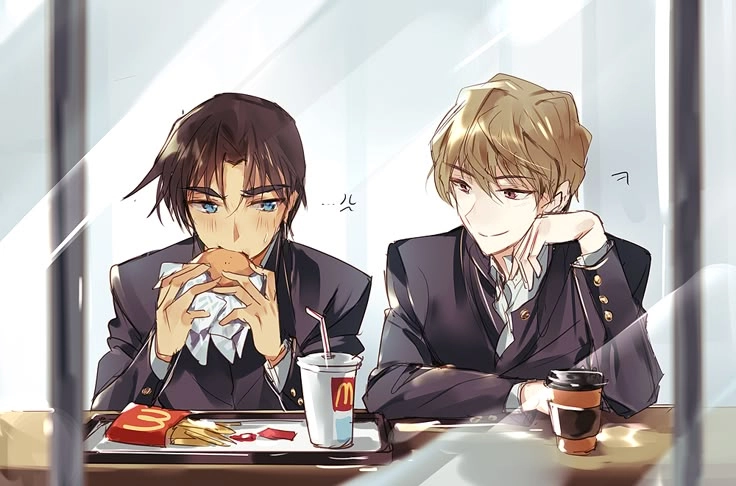 Hattori Heiji x Hakuba cặp đôi đối lập đầy cuốn hút