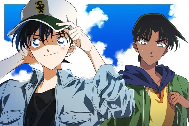 Hattori Heiji và Kudo Shinichi là bạn thân chí cốt