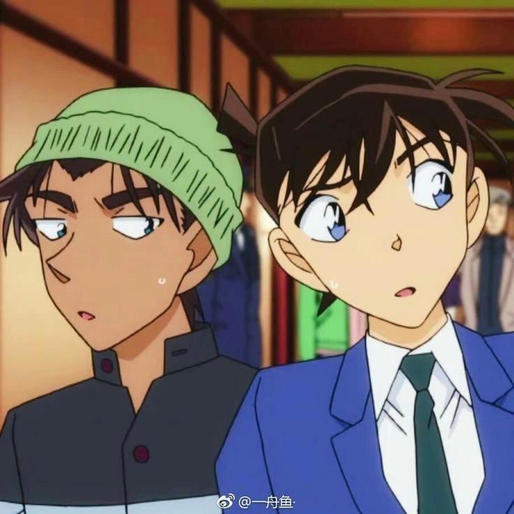 Heiji Hattori x Shinichi Kudo couple khiến fan thích thú