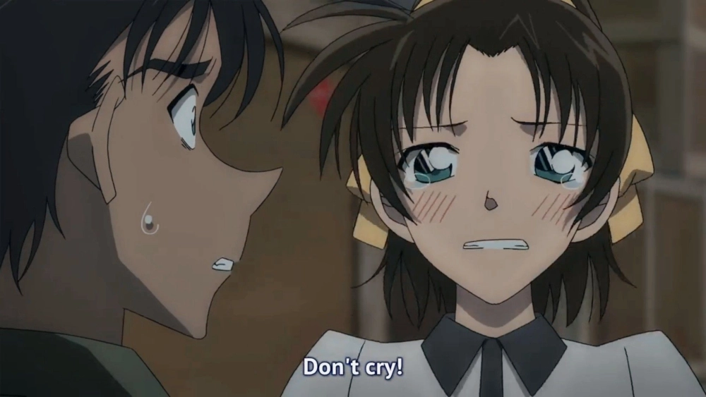 Hattori Heiji và Kazuha hôn nhau trong tập cảm động