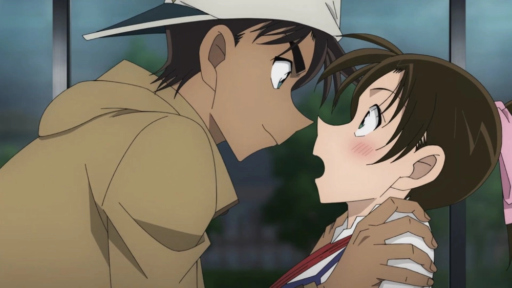 Hình ảnh của Heiji Hattori và Kazuha cực ngọt ngào