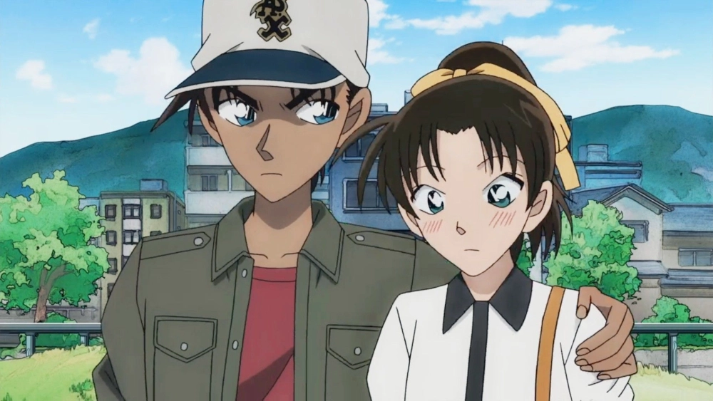 Conan Hattori Heiji và Kazuha luôn kề vai sát cánh