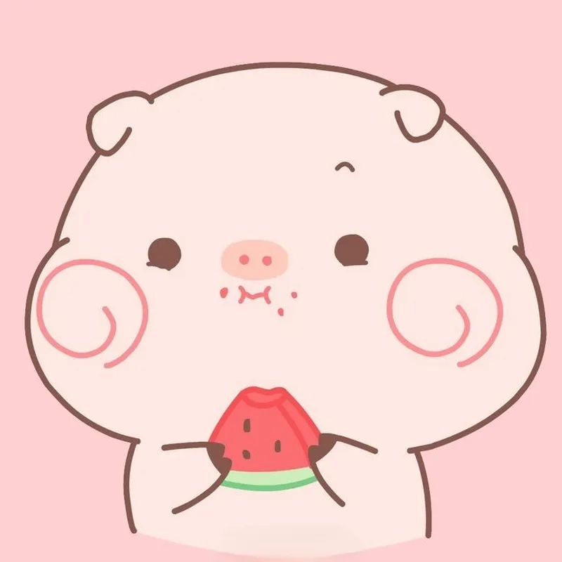 Tải về hình ảnh con heo chibi đẹp từng chi tiết