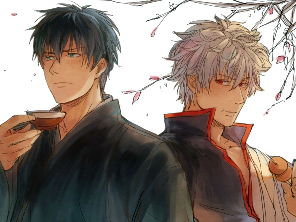 Gintama Hijikata x Gintoki đấu tranh nhưng hiểu nhau sâu sắc