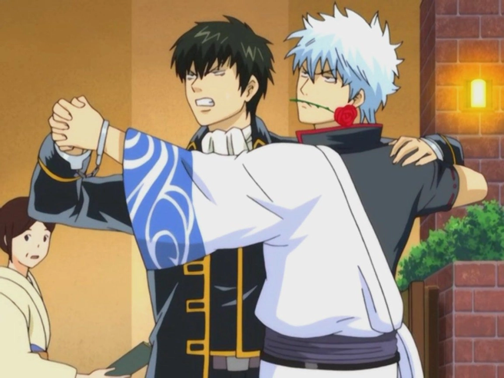 Gintoki Sakata x Toushirou Hijikata tình bạn đầy phức tạp