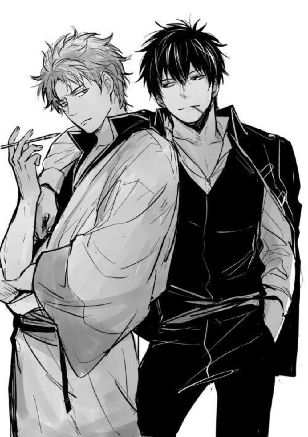 Toushirou Hijikata x Gintoki Sakata mối quan hệ đầy cảm xúc