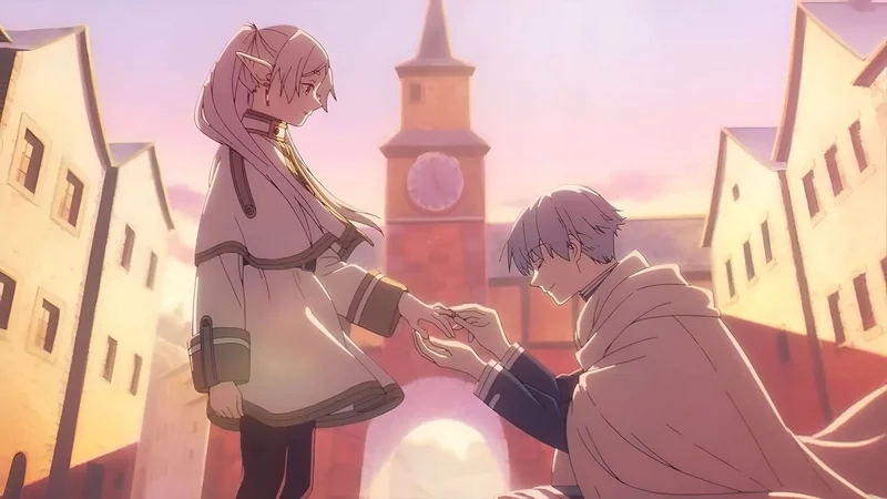 Frieren x Himmel fanart tràn ngập cảm xúc với những ánh mắt chưa từng quên