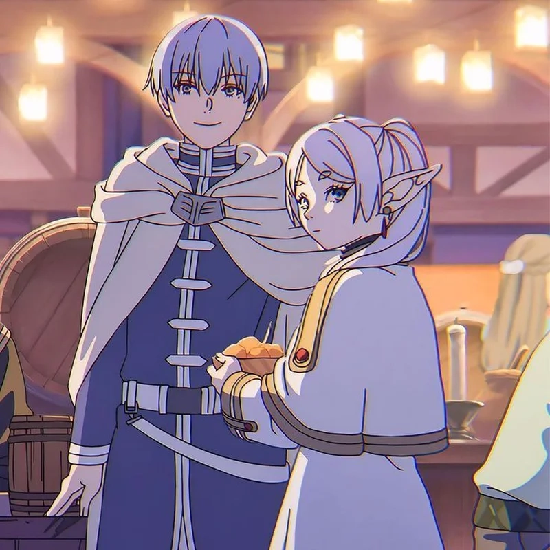 Himmel x Frieren anime tái hiện cảm xúc thật đẹp giữa hai nhân vật huyền thoại