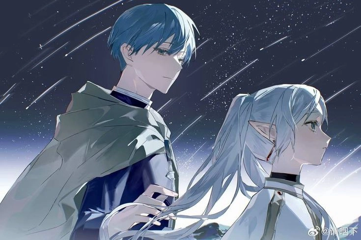Frieren x Himmel kiss khiến trái tim người xem như ngừng đập vì quá đẹp