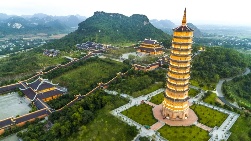Tuyển tập hình ảnh về chùa Bái Đính đẹp không thể bỏ lỡ