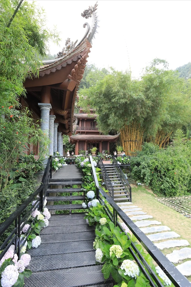 Ngôi chùa địa tạng phi lai tự mang đậm nét truyền thống và văn hóa dân tộc.