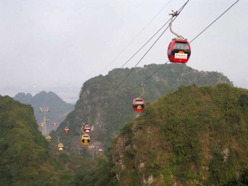 Rút ngắn hành trình bằng cáp chùa hương