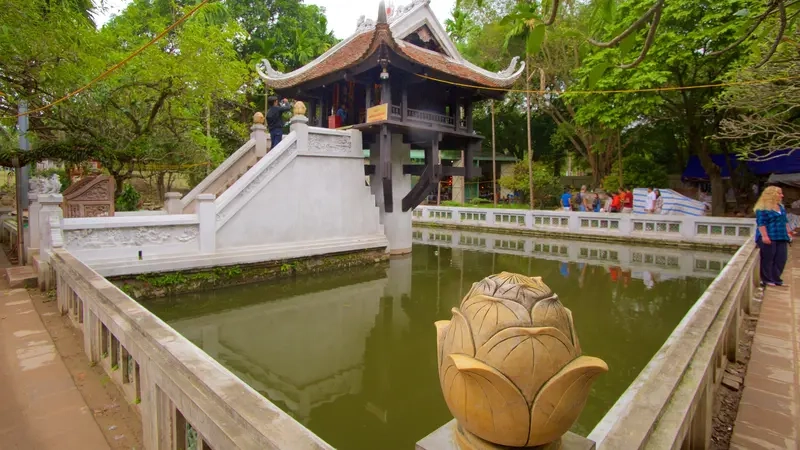 Ảnh chùa 1 Cột biểu tượng lịch sử, tinh hoa văn hóa Hà Nội