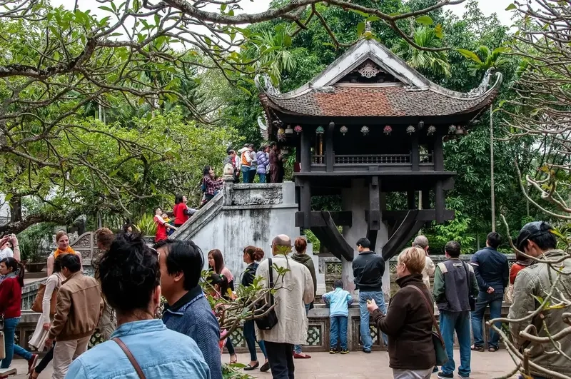 Di tích chùa 1 cột không chỉ có giá trị lịch sử mà còn là một tác phẩm kiến trúc độc đáo