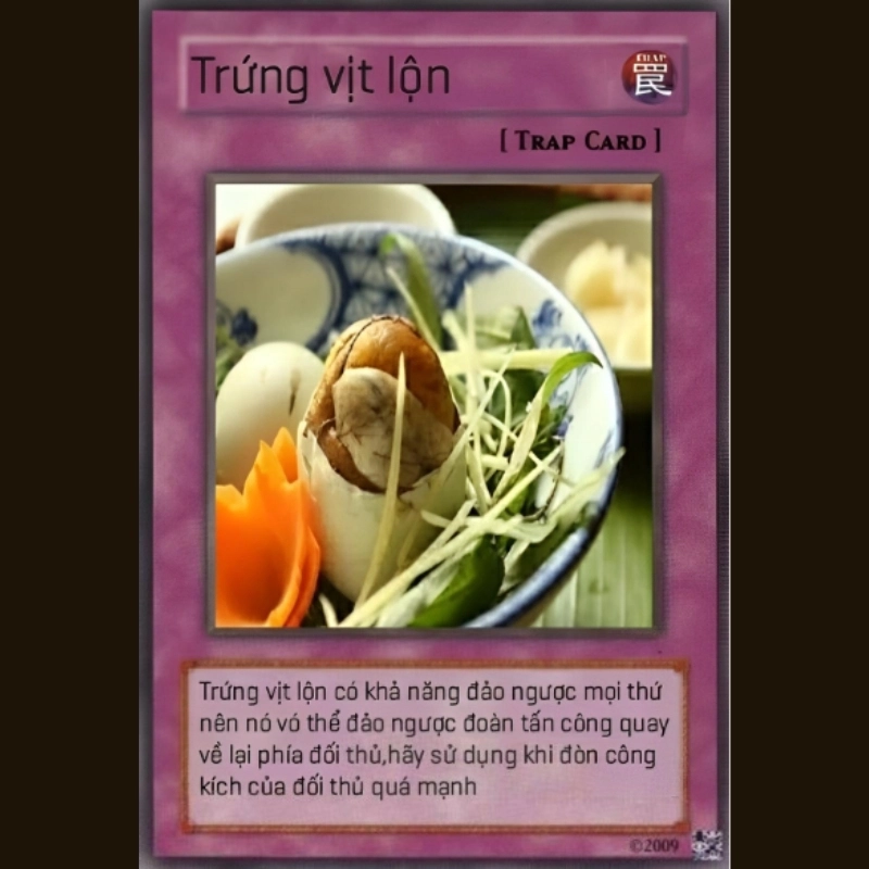 Một meme hột vịt lộn khiến ai cũng bật cười