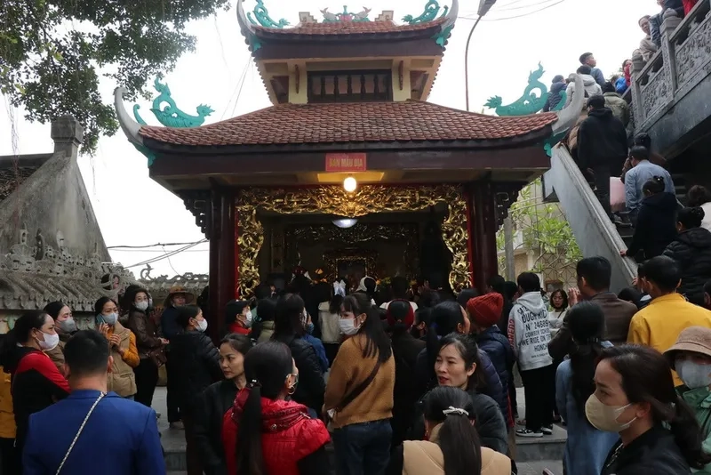Không gian linh thiêng tại đền thờ bà chúa kho