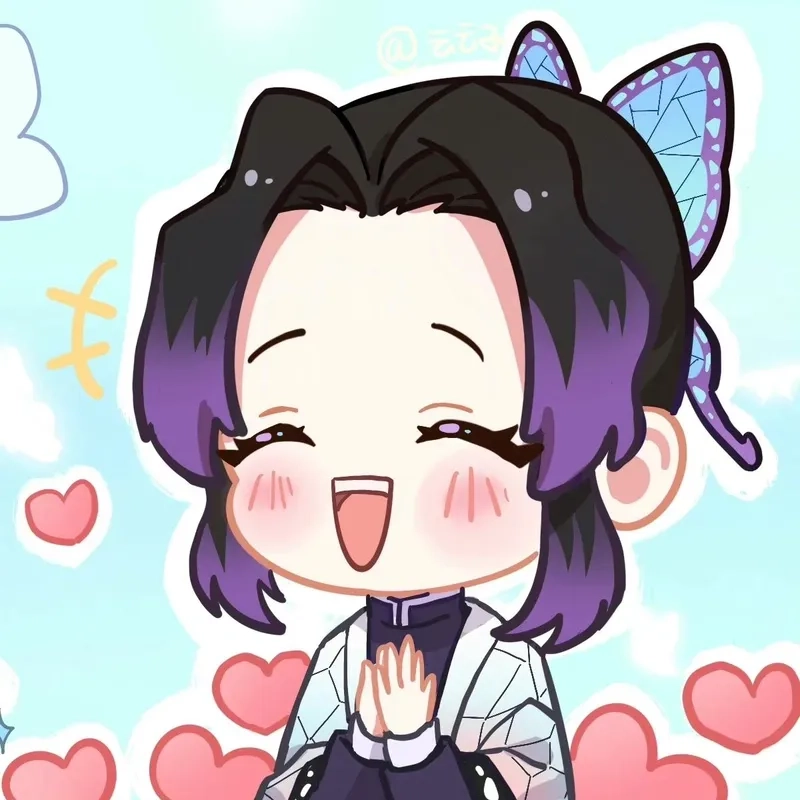 Học ngay cách shinobu chibi dễ vẽ cực nhanh