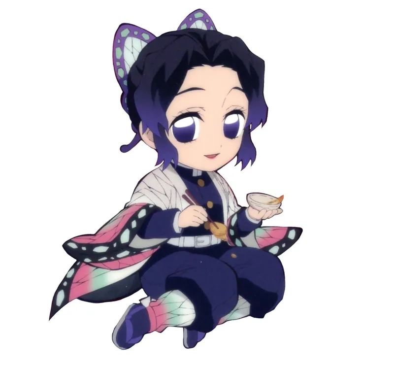 Gặp gỡ kochou shinobu chibi trong phong cách chibi ấn tượng